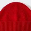 Gorro de cachemira con vuelta Gorro de cachemira con vuelta