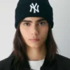 Gorro de lana merino acanalada New Era Ny Yankees