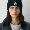 Gorro de lana merino acanalado La Dodgers de New Era Gorro de lana merino acanalado La Dodgers de New Era