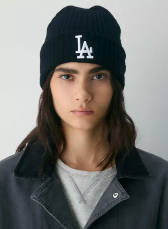 Gorro de lana merino acanalado La Dodgers de New Era