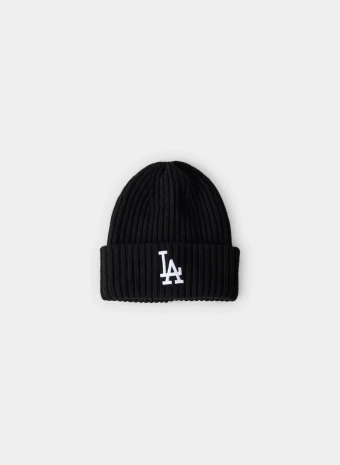 Gorro de lana merino acanalado La Dodgers de New Era Gorro de lana merino acanalado La Dodgers de New Era