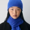 Gorro de lana merino con puños Gorro de lana merino con puños