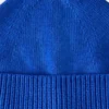 Gorro de lana merino con puños Gorro de lana merino con puños