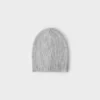 Gorro holgado de punto acanalado de cachemira Gorro holgado de punto acanalado de cachemira