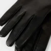 Guantes extralargos de cuero