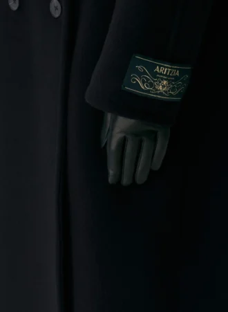 Guantes largos de cuero