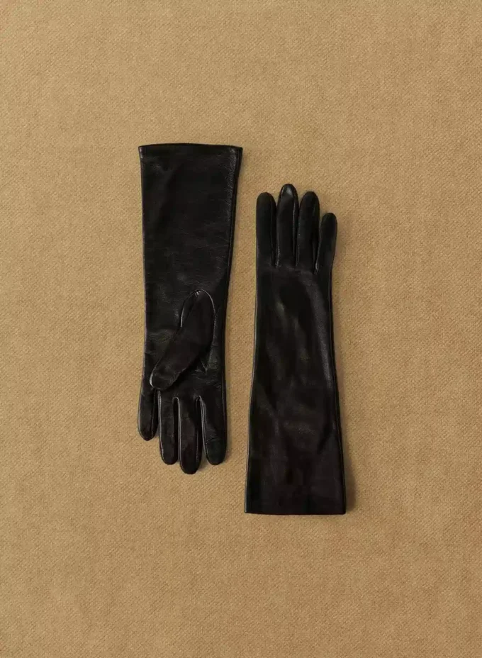 Guantes largos de cuero Guantes largos de cuero