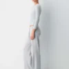 HomeStretch™ Rib Boatneck 3/4 Sleeve Top HomeStretch™ Rib Boatneck 3/4 Sleeve Top