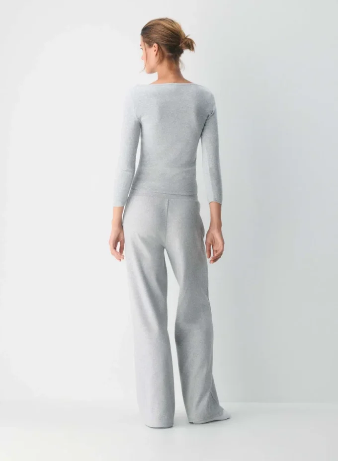 HomeStretch™ Rib Boatneck 3/4 Sleeve Top HomeStretch™ Rib Boatneck 3/4 Sleeve Top