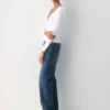 HomeStretch™ Rib Camiseta Henley de manga larga con encaje HomeStretch™ Rib Camiseta Henley de manga larga con encaje