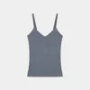 HomeStretch™ Rib Camiseta sin mangas con cuello en V y encaje HomeStretch™ Rib Camiseta sin mangas con cuello en V y encaje