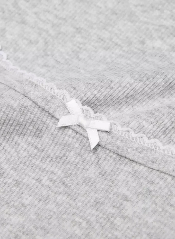 HomeStretch™ Rib Lace Scoopneck Longsleeve HomeStretch™ Rib Lace Scoopneck Longsleeve