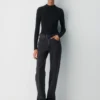 HomeStretch™ Rib Mockneck Longsleeve HomeStretch™ Rib Mockneck Longsleeve