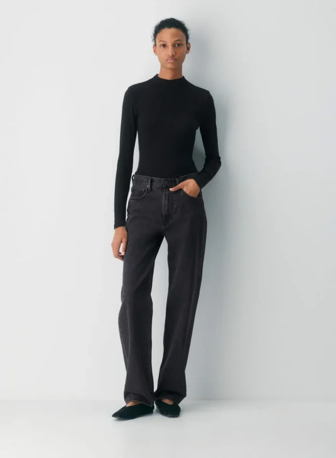 HomeStretch™ Rib Mockneck Longsleeve HomeStretch™ Rib Mockneck Longsleeve