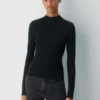 HomeStretch™ Rib Mockneck Longsleeve HomeStretch™ Rib Mockneck Longsleeve