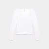 HomeStretch™ Smooth Camiseta de manga larga con cuello redondo ancho HomeStretch™ Smooth Camiseta de manga larga con cuello redondo ancho