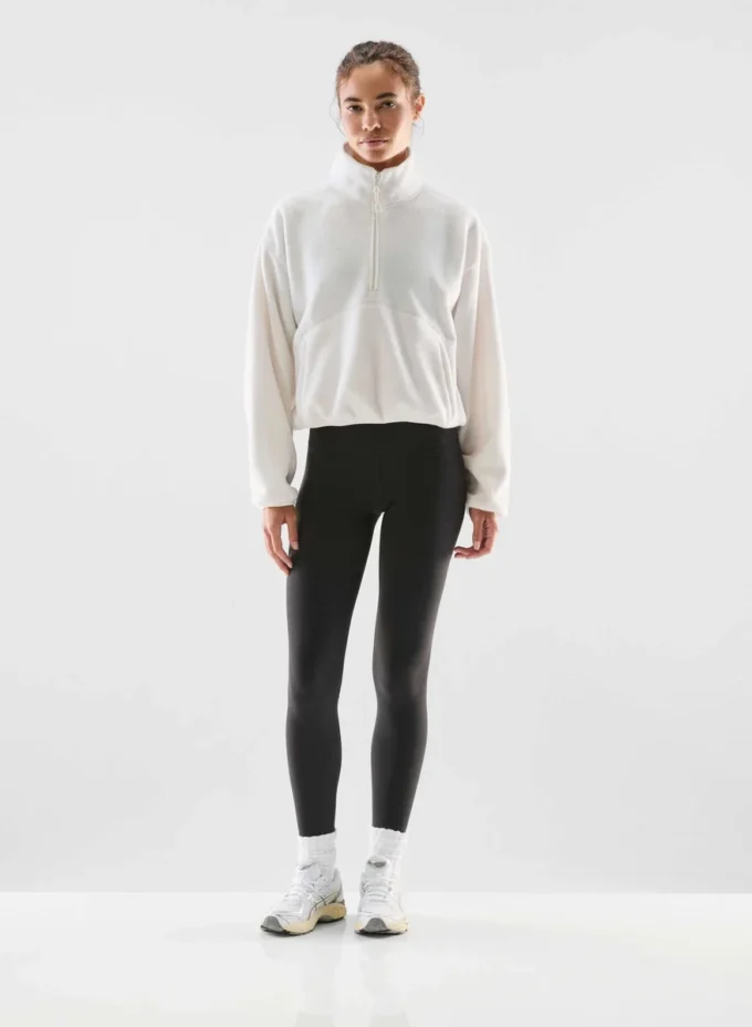Jersey con cuello alto y media cremallera Terrain