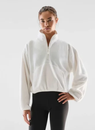 Jersey con cuello alto y media cremallera Terrain