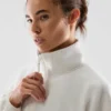 Jersey con cuello alto y media cremallera Terrain