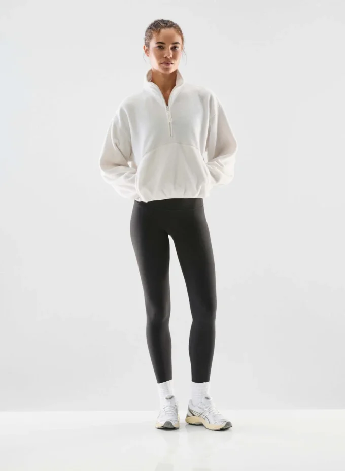 Jersey con cuello alto y media cremallera Terrain