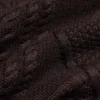 Jersey con cuello chal de lana merino Heritage Knit