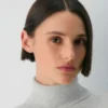 Jersey de cuello alto de lana merino Jersey de cuello alto de lana merino