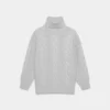 Jersey de cuello alto de lana merino Heritage Knit