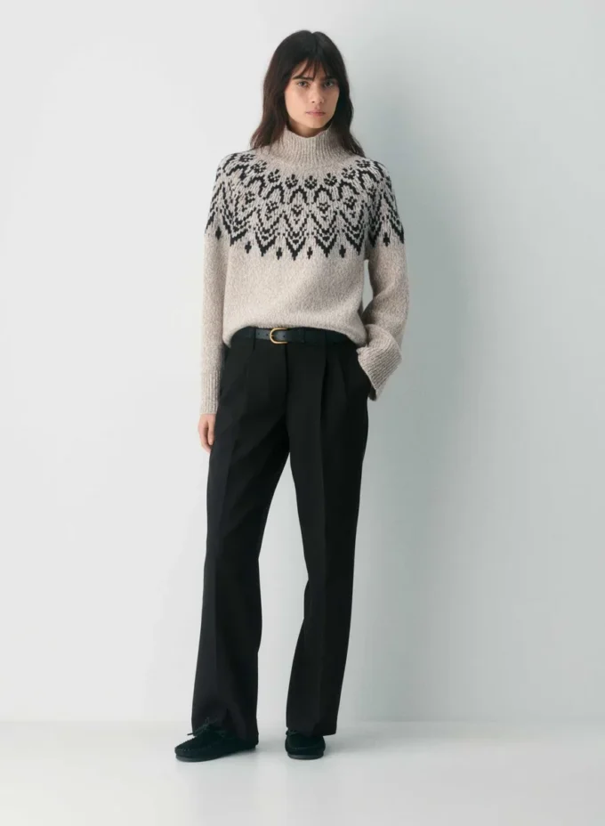Jersey de cuello alto Trophy Wool Cashmere Jersey de cuello alto Trophy Wool Cashmere