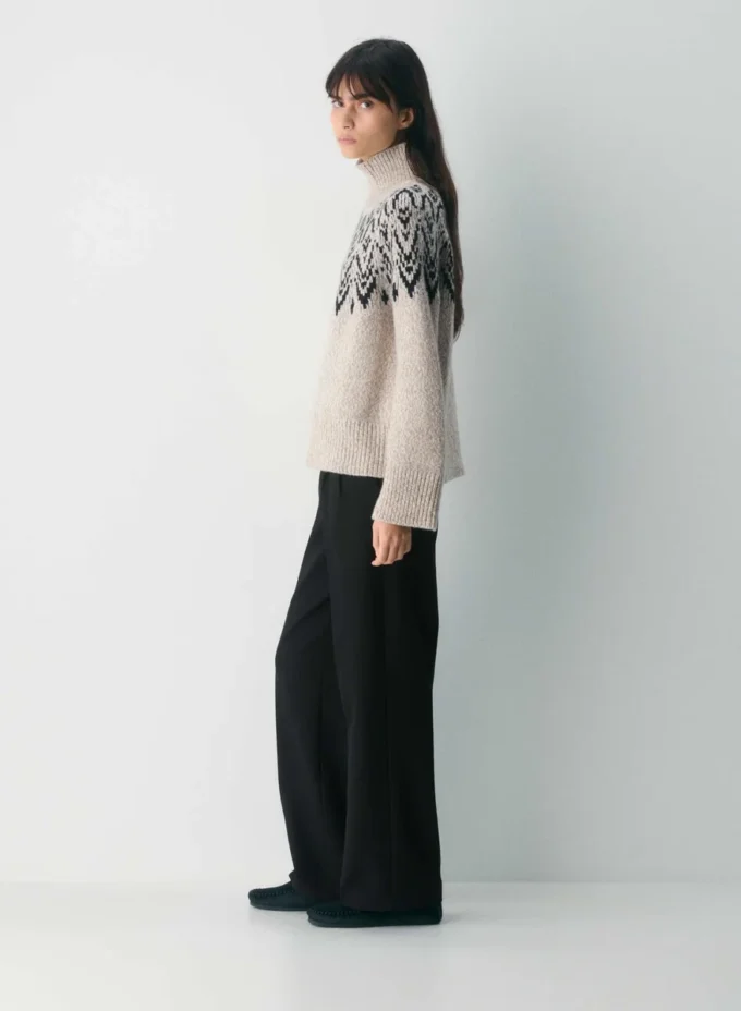 Jersey de cuello alto Trophy Wool Cashmere Jersey de cuello alto Trophy Wool Cashmere