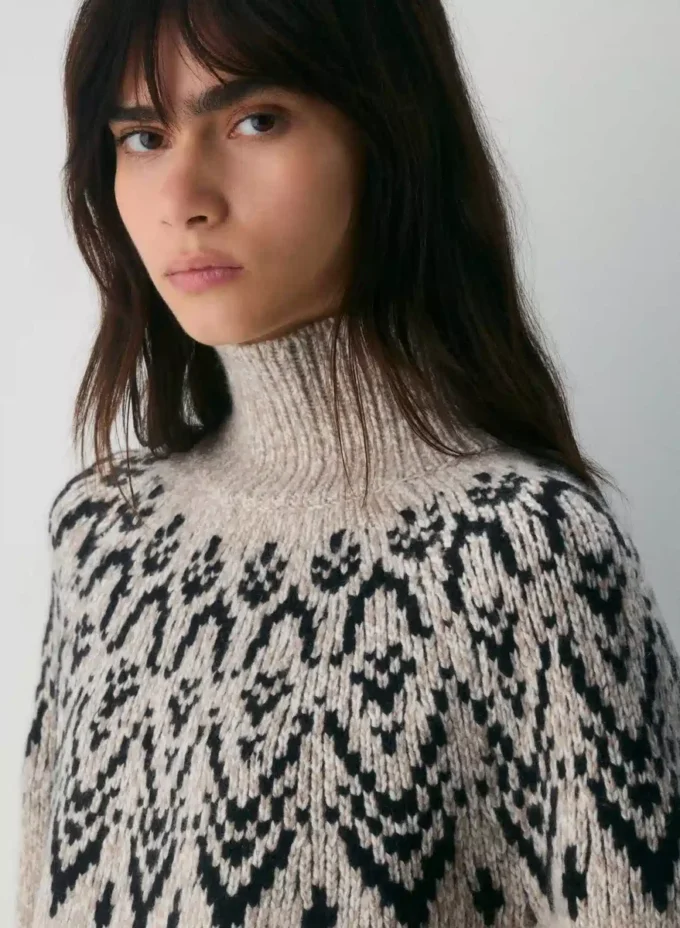 Jersey de cuello alto Trophy Wool Cashmere Jersey de cuello alto Trophy Wool Cashmere