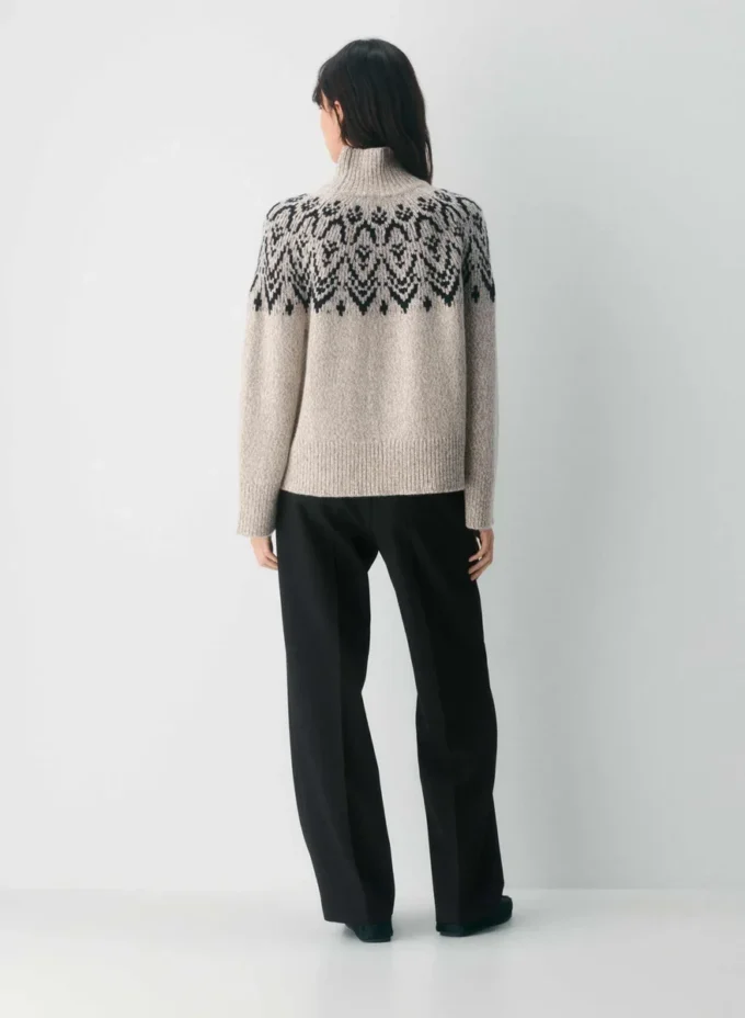 Jersey de cuello alto Trophy Wool Cashmere Jersey de cuello alto Trophy Wool Cashmere