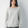 Jersey de cuello barco relajado Essential Cashmere