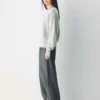 Jersey de cuello barco relajado Essential Cashmere