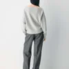 Jersey de cuello barco relajado Essential Cashmere