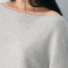Jersey de cuello barco relajado Essential Cashmere