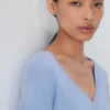 Jersey de cuello en V Bare Cashmere Jersey de cuello en V Bare Cashmere