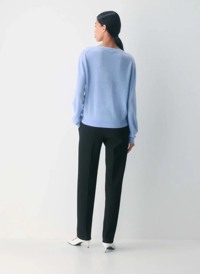 Jersey de cuello en V Bare Cashmere Jersey de cuello en V Bare Cashmere