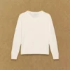 Jersey de cuello en V de lana merino
