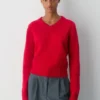 Jersey de cuello en V Essential Cashmere Jersey de cuello en V Essential Cashmere