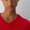 Jersey de cuello en V Essential Cashmere Jersey de cuello en V Essential Cashmere