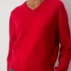 Jersey de cuello en V Essential Cashmere Jersey de cuello en V Essential Cashmere