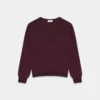 Jersey de cuello en V profundo de lana merino fina