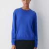 Jersey de cuello redondo de lana merino Jersey de cuello redondo de lana merino