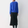 Jersey de cuello redondo de lana merino Jersey de cuello redondo de lana merino