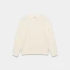 Jersey de cuello redondo de lana merino esencial