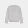 Jersey de cuello redondo de lana merino fina