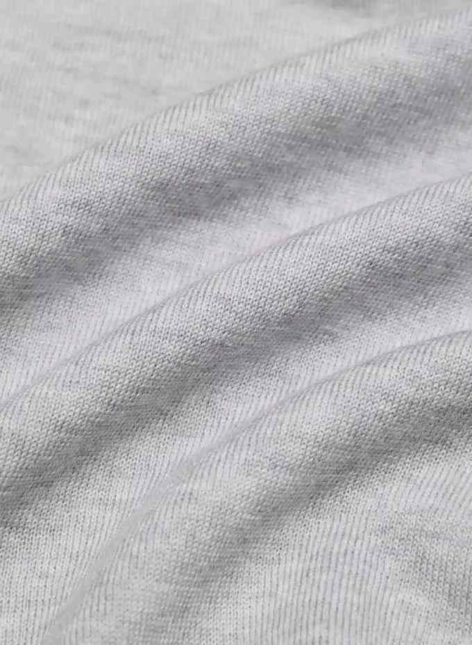 Jersey de cuello redondo de lana merino fina