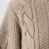 Jersey de cuello redondo de lana merino Heritage Knit Jersey de cuello redondo de lana merino Heritage Knit
