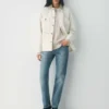 Jersey de cuello redondo de lana merino Heritage Knit