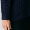 Jersey de cuello redondo de lana merino Heritage Knit